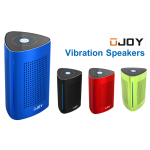 UJOY Bluetooth Portable Vibration Speakers--Blue